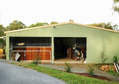 Horse Stables Design - Spinifex Sheds Perth