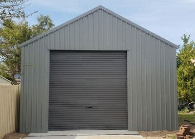 steel shed